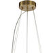 Canada 30 inch Gold Chandelier Ceiling Light
